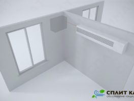 (РУС) установка внутреннего блока кондиционера